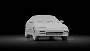 Honda Civic CRX 1988 3D