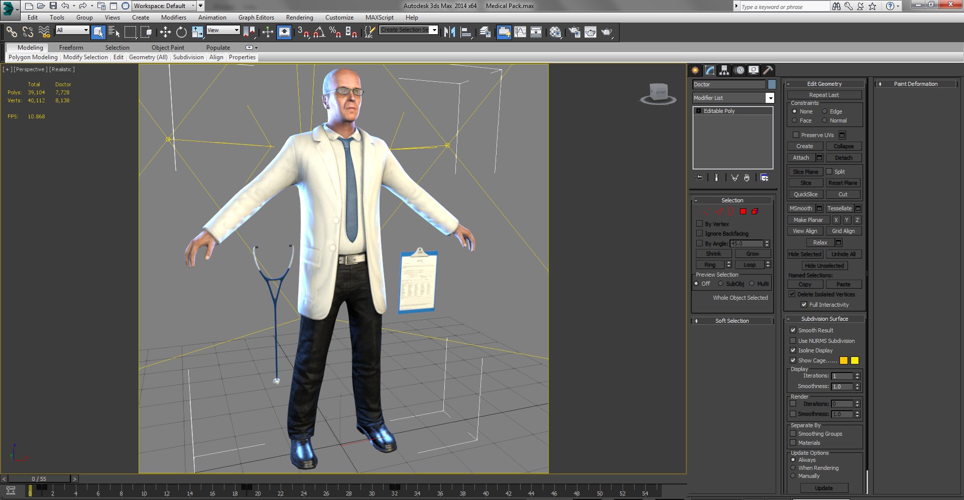 Doctor Games 3D Model - TurboSquid 1412504
