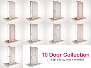 3d 10 doors model