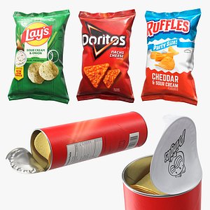 Potato Chips Bags Collection 2
