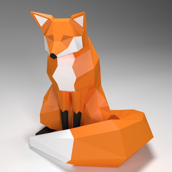 fox style 3d model