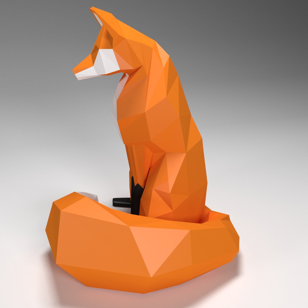 Fox Style 3d Model