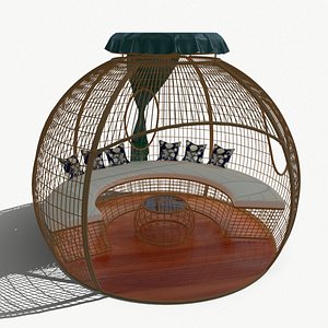 3D garden furniture