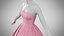Dress 48 Tickle Me Pink With Design