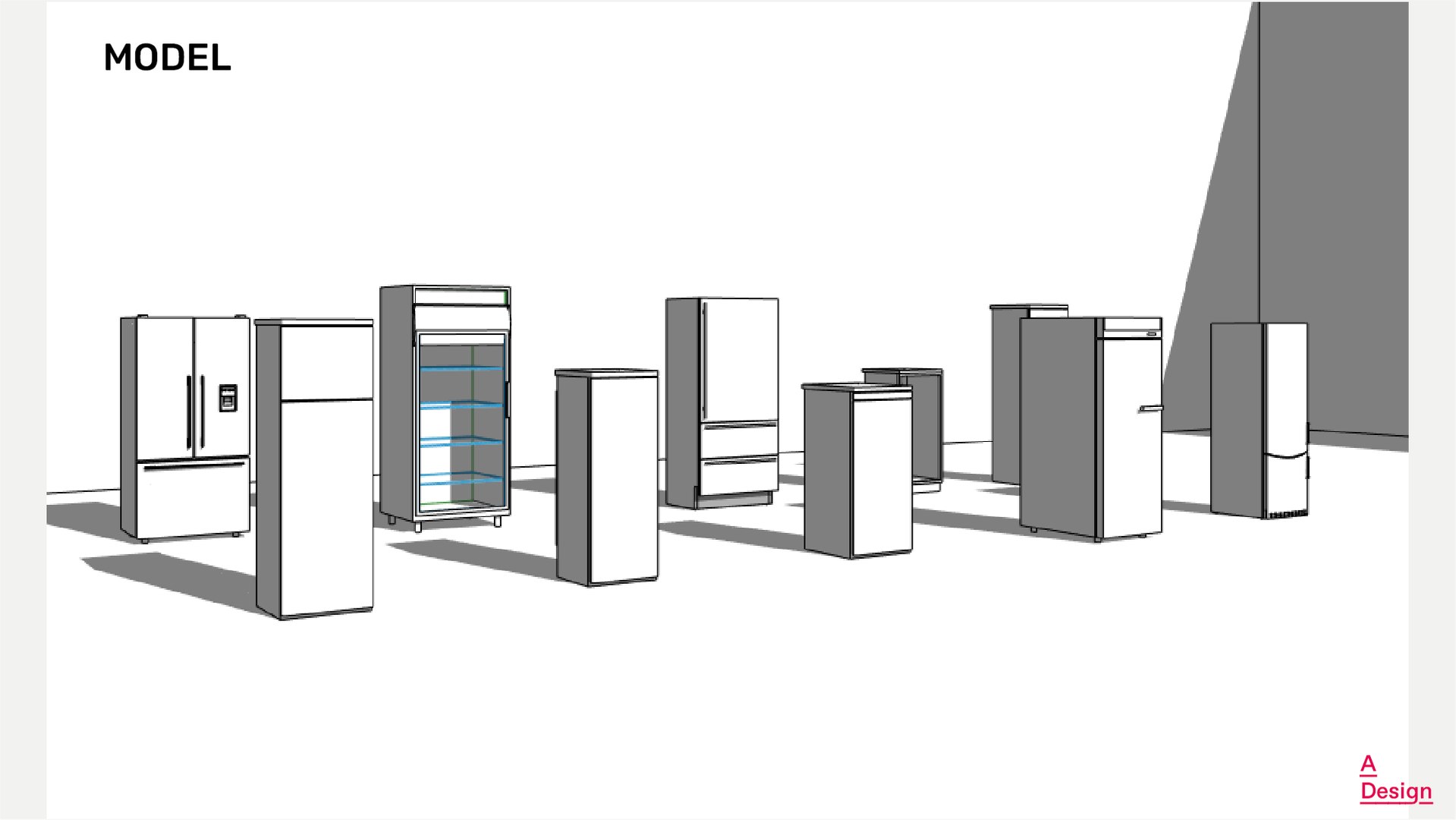 Refrigerator Revit Family Model 3D Model TurboSquid 2017071