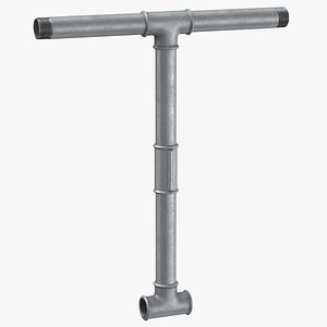 Galvanized Steel Pipe Letter T