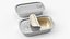 Mockup Tin Can Set 3D Model 03