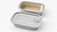 Mockup Tin Can Set 3D Model 03