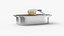 Mockup Tin Can Set 3D Model 03