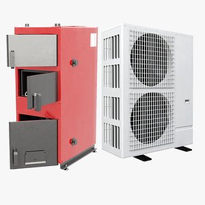 Residential Coal Furnace and Air Heat Pump Collection