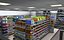 3D grocery store model