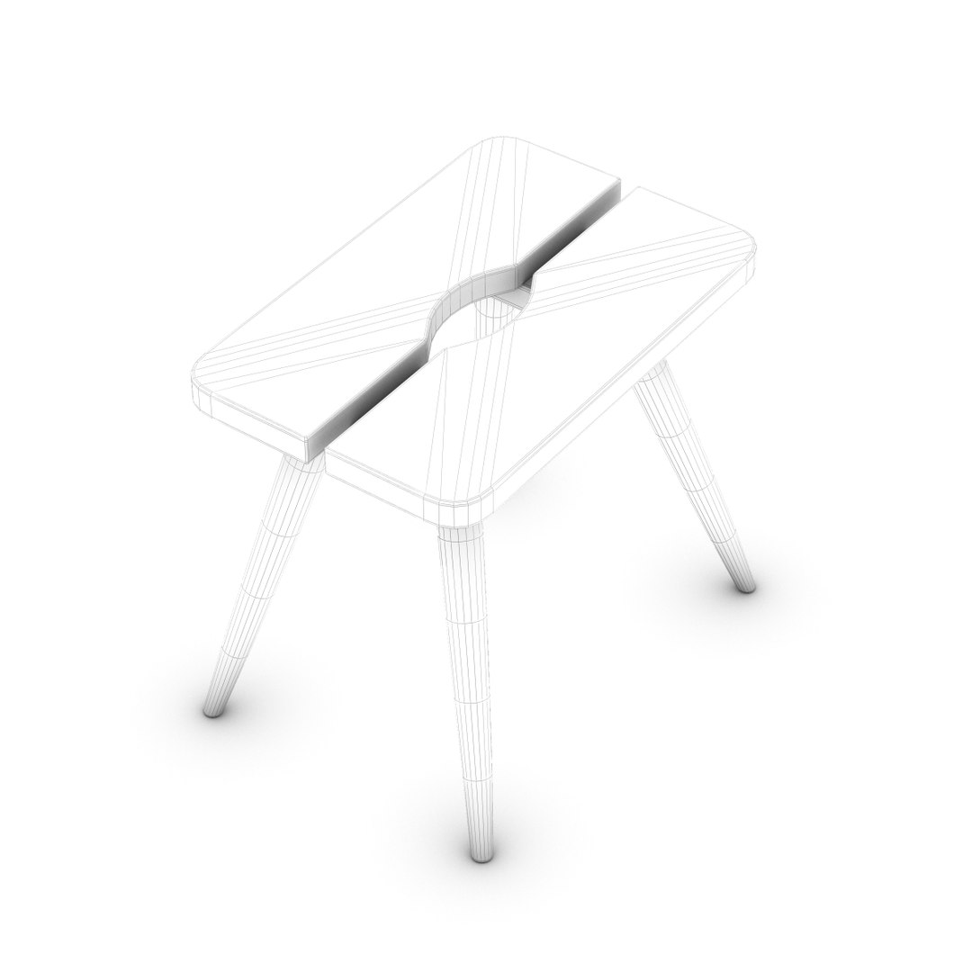 Stool Bunkers Model - TurboSquid 1415604