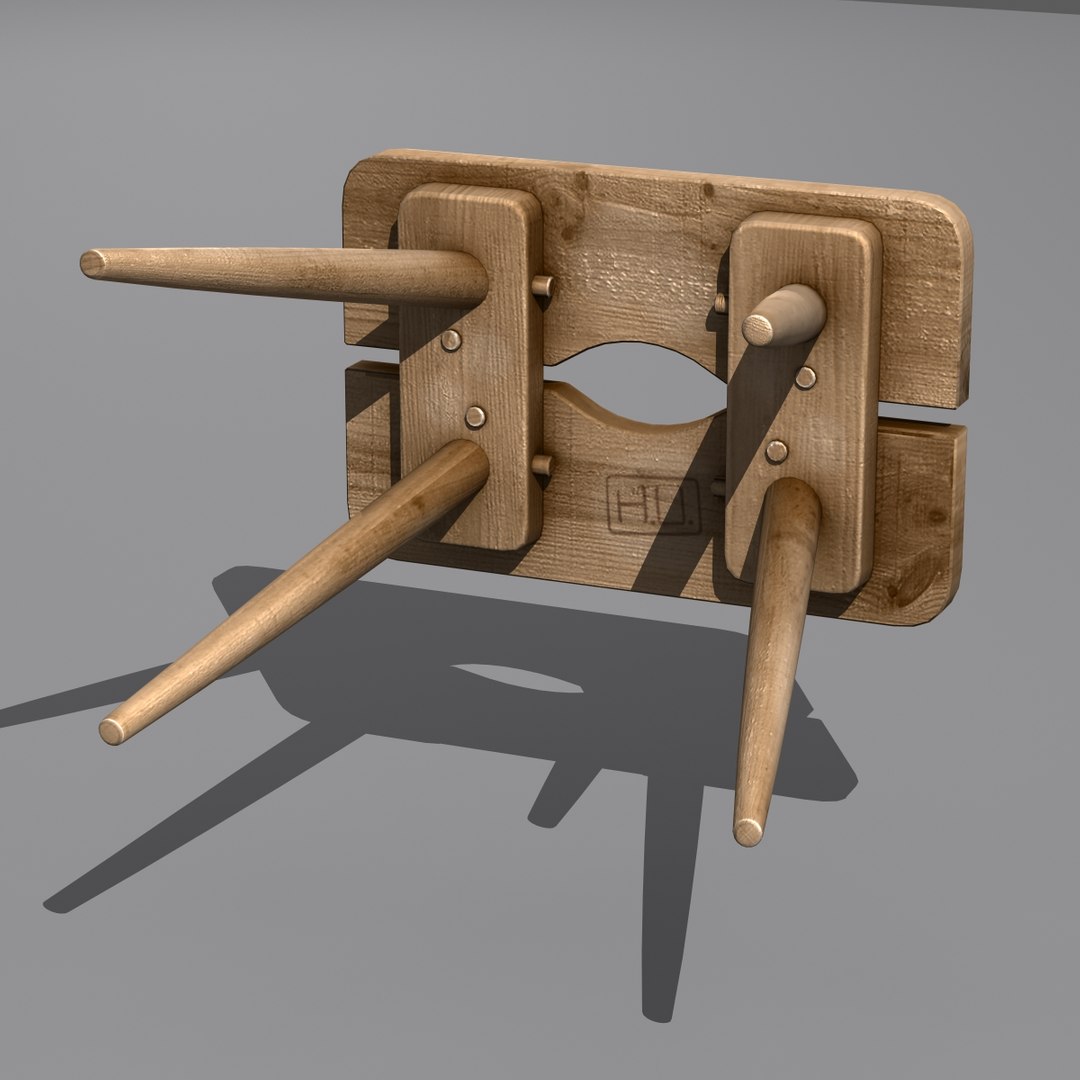 Stool Bunkers Model - TurboSquid 1415604