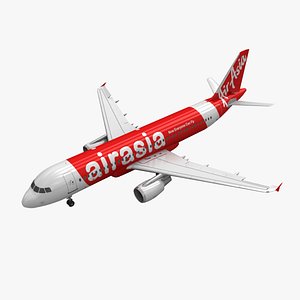 Airbus A320 AirAsia Animated