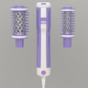 3D model hair dryer