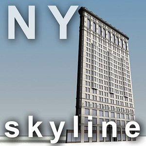 NY skyline - flatiron building