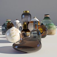 Vases Decoration Set 2