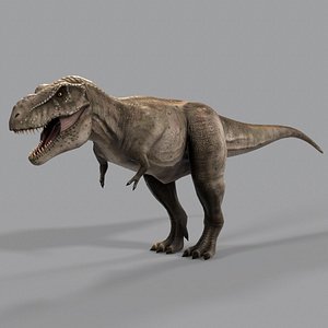 3D tyrannosaurus rex model
