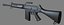 FN FAL Battle Rifle Detailed Highpoly model