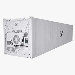 40 ft Refrigerated Shipping Container model