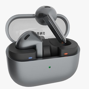 Galaxy Buds 3  Silver 3D model