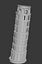 realistic tower pisa 3d max