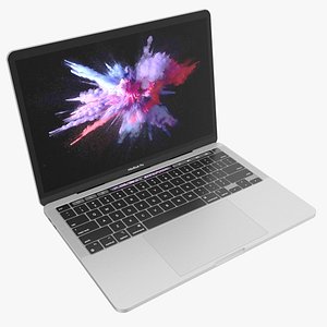 3D Apple 13-inch MacBook Pro 2020