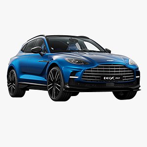 2023 Aston Martin DBX707 3D model