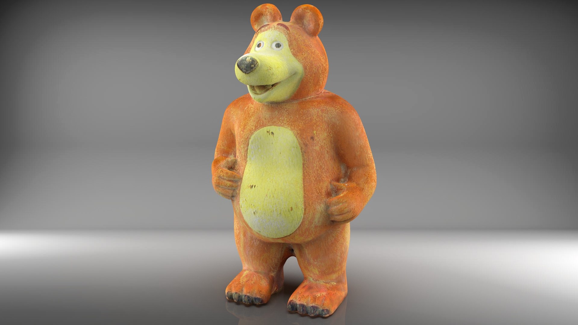 3D Big Bear - TurboSquid 1912745