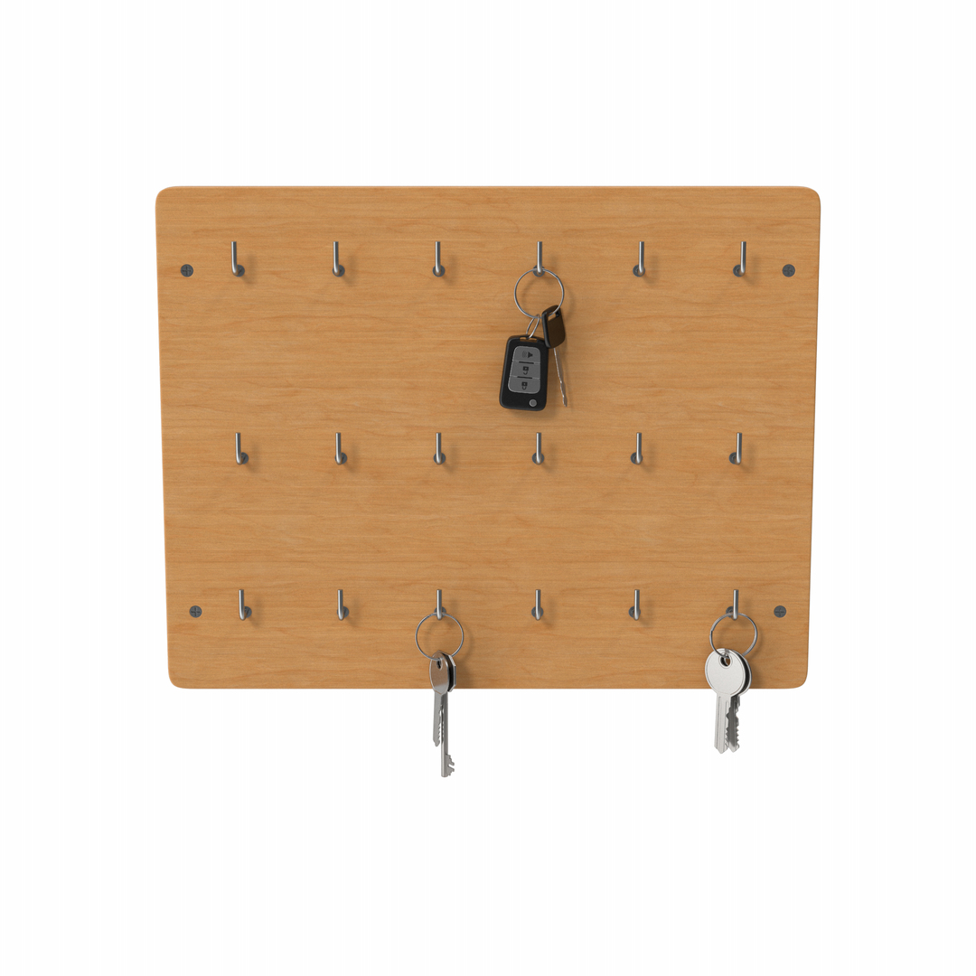 Wooden Key Hanger Set 3D TurboSquid 2085493