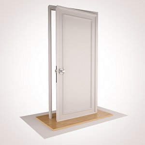 door hinge 3d max