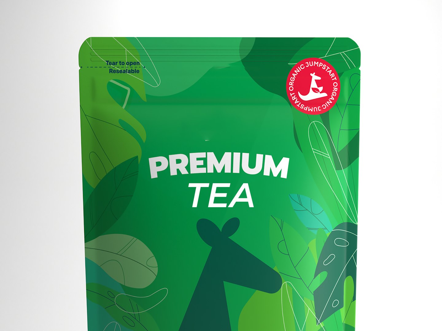 Premiem Mylar Tea Bag Pouch 3D Model FBX 3D TurboSquid 2149160