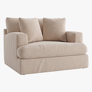 3D model Carmel Armchair