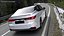Mid Size Sedan White Rigged