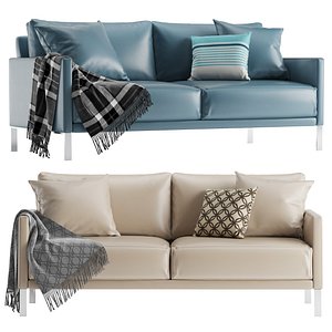 Modern Leather Sofa Rolf Benz 008 CARA