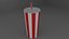 3D fast food pack model