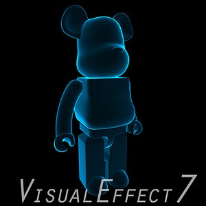 Blue Xray Bear Brick