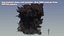 Huge Explosion along a plane like a wall v03 - Animation at 50fps - in 600 frames