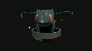 3D bulbasaur pbr