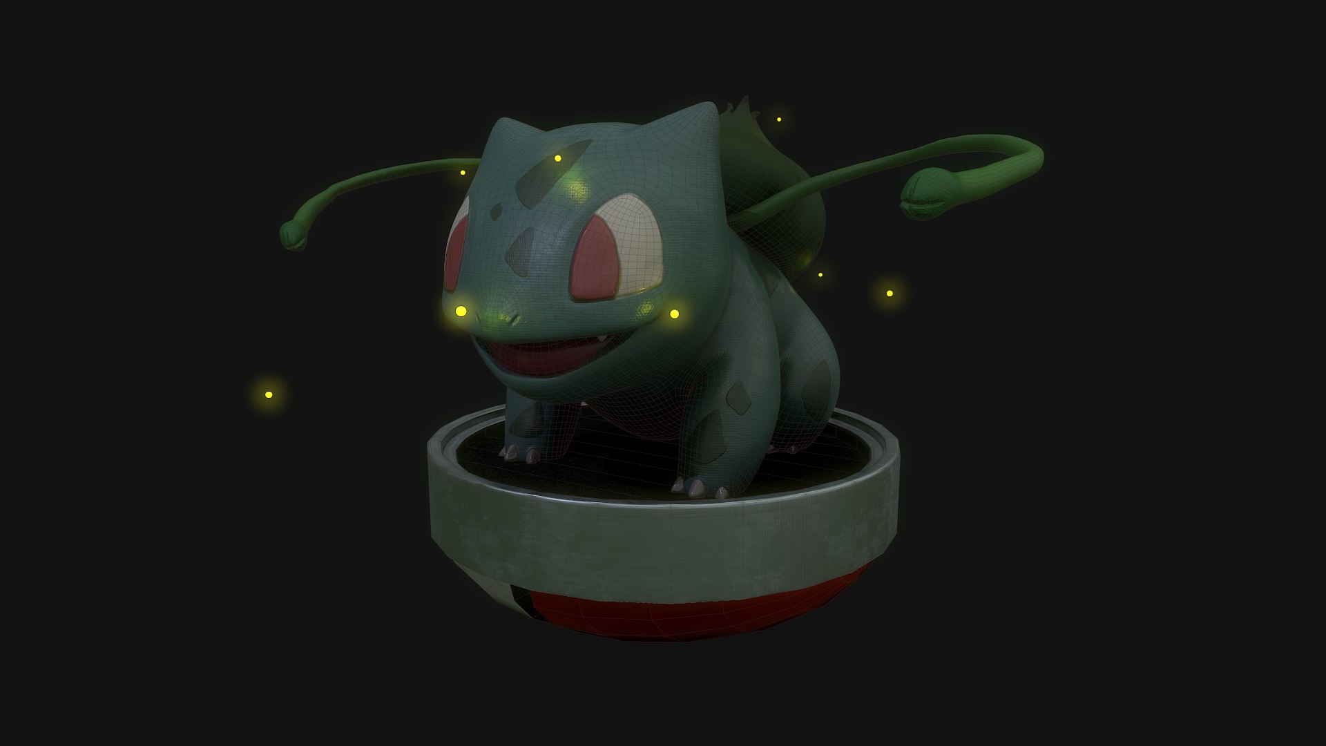 3D Bulbasaur Pbr - TurboSquid 1583574