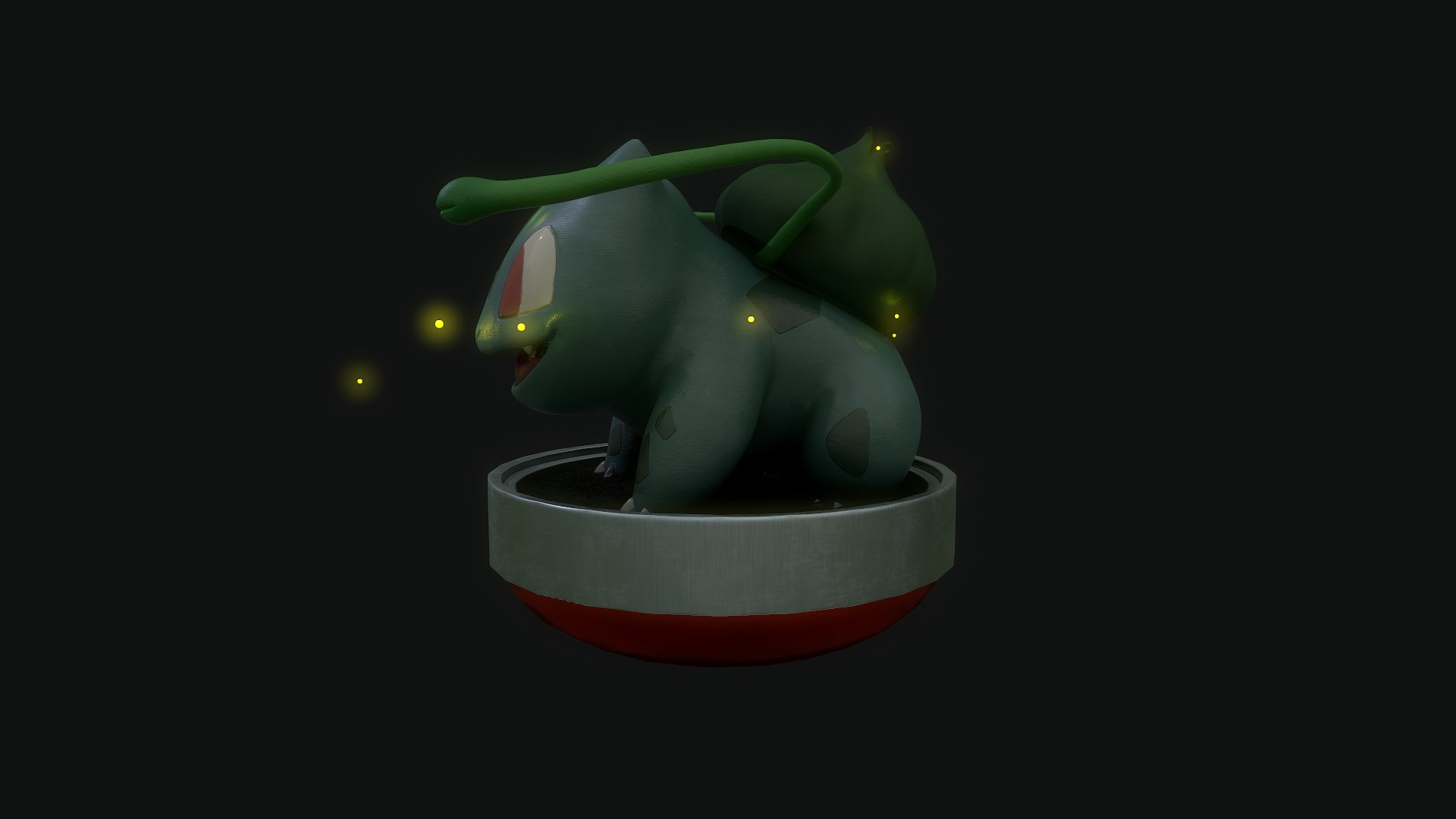 3D Bulbasaur Pbr - TurboSquid 1583574