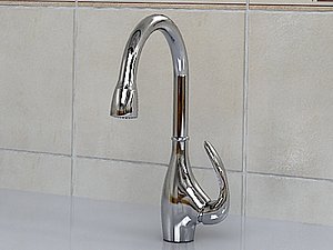 danze bellefleur d404546 polished chrome 3d 3ds