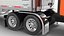 3D Freightliner Truck with Reefer Trailer