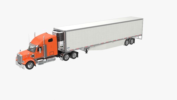 Maquette camion porteur benne Freightliner 1/24 - I3783