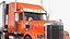 3D Freightliner Truck with Reefer Trailer