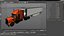 3D Freightliner Truck with Reefer Trailer