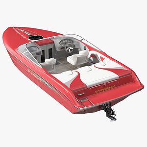 Stingray Boat Red