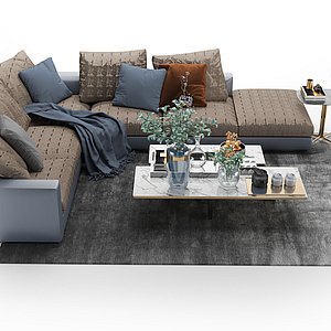 sofa furniture 3D model