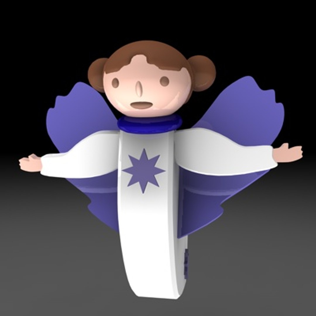 C4d Christmas Angel Set
