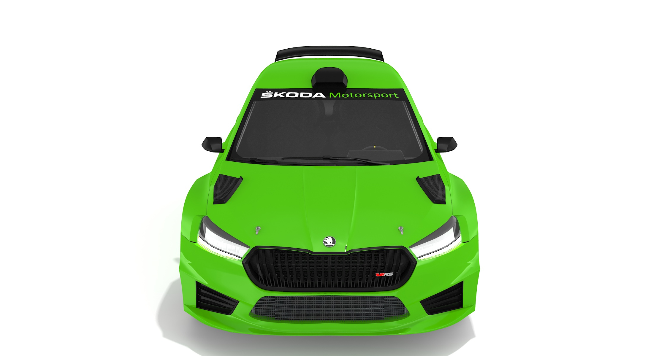 3D модель Шкода Фабия РС Ралли2 - TurboSquid 2047995